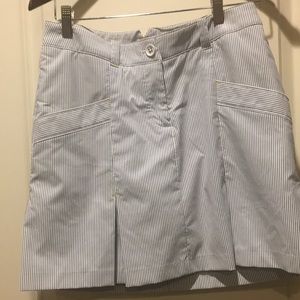 Like New! Nike golf total performance golf/tennis/pickleball stripe skort size 4